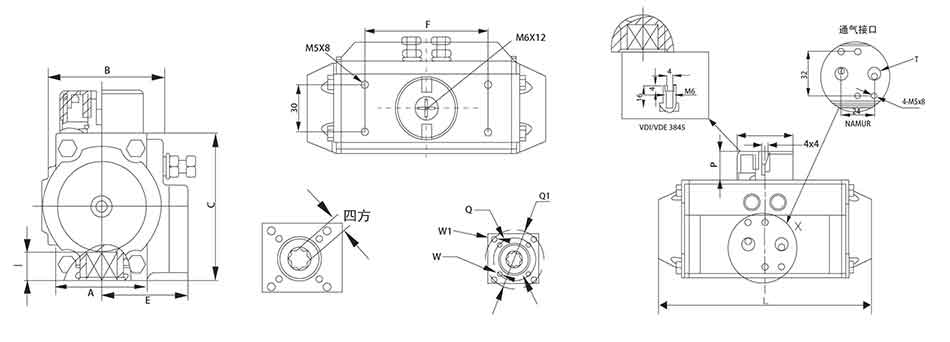 SEFORT氣動執(zhí)行器結(jié)構